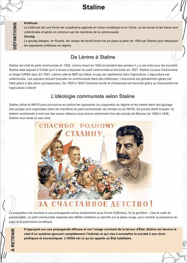 fiche de révision - partielo